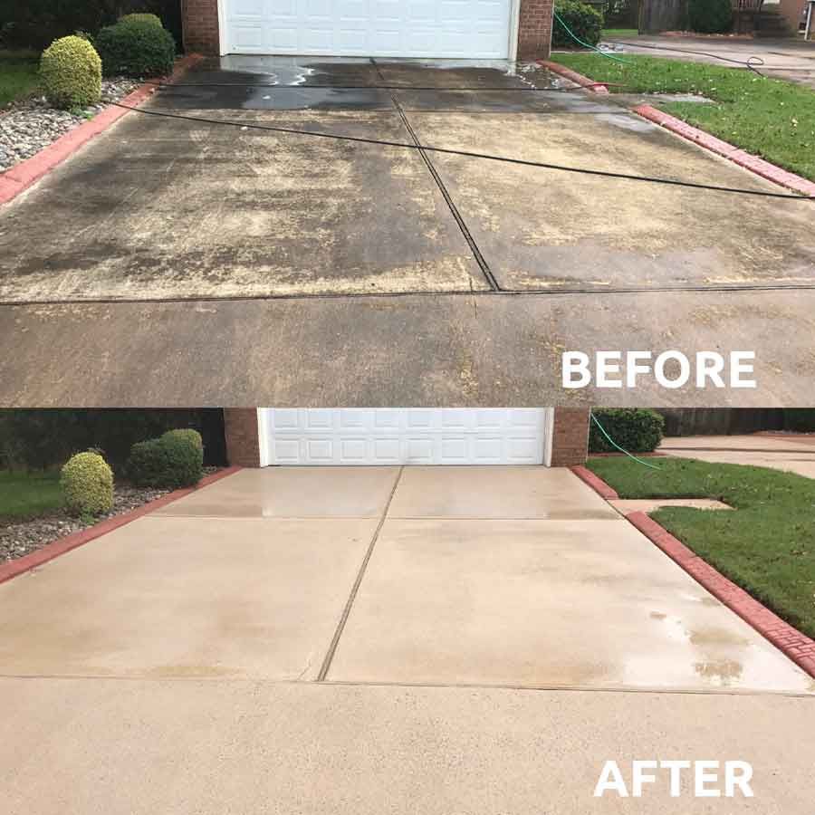 Driveway cleaning in Winterville, GA